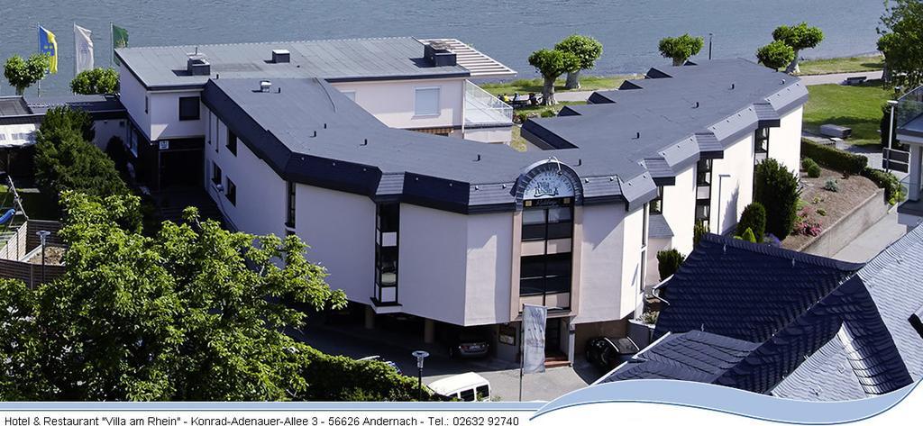 Hotel Villa Am Rhein Andernach Eksteriør bilde