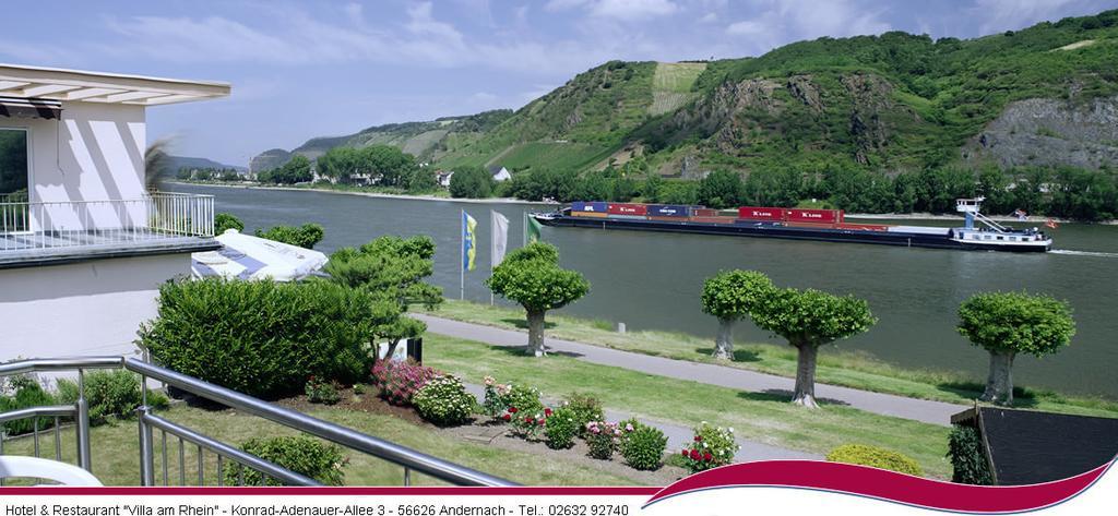 Hotel Villa Am Rhein Andernach Eksteriør bilde